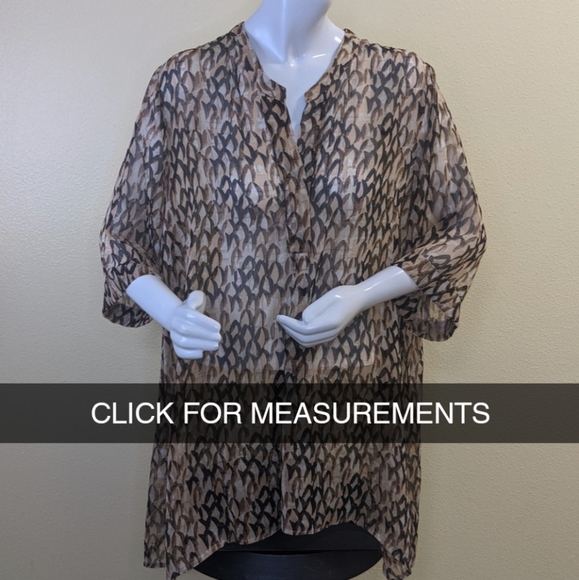 NIC+ZOE Other - COPY - NIC+ZOE Sheer Tunic